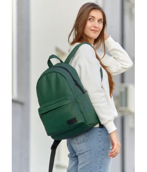 Стильний рюкзак міський недорогий Sambag Zard LST зелений