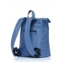 Стильный рюкзак городской Sambag RollTop One бордо синий