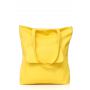 Стильная сумка из экокожи Sambag Shopper желтая