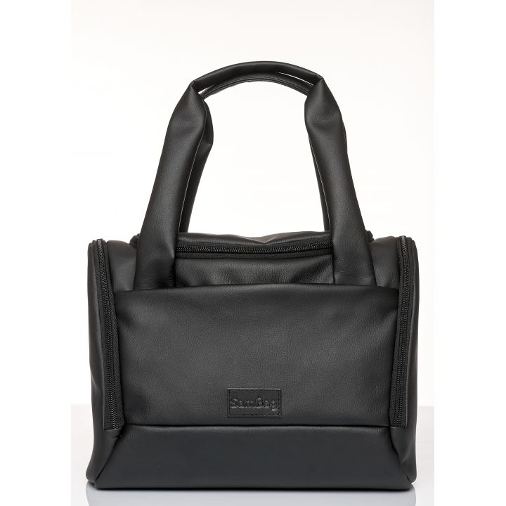 Стильная сумка из экокожи Sambag Vogue SQH черная