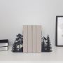 Книгодержатель, подставка для книг металлическая раздвижная 88870