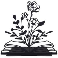 Книгодержатель, подставка для книг металлическая раздвижная 88881