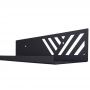 Декоративна книжкова Полиця Металева Nord Black 40