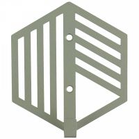 Настенный Крючок Glozis Nod Gray