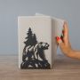 Книгодержатель, подставка для книг металлическая раздвижная 88874
