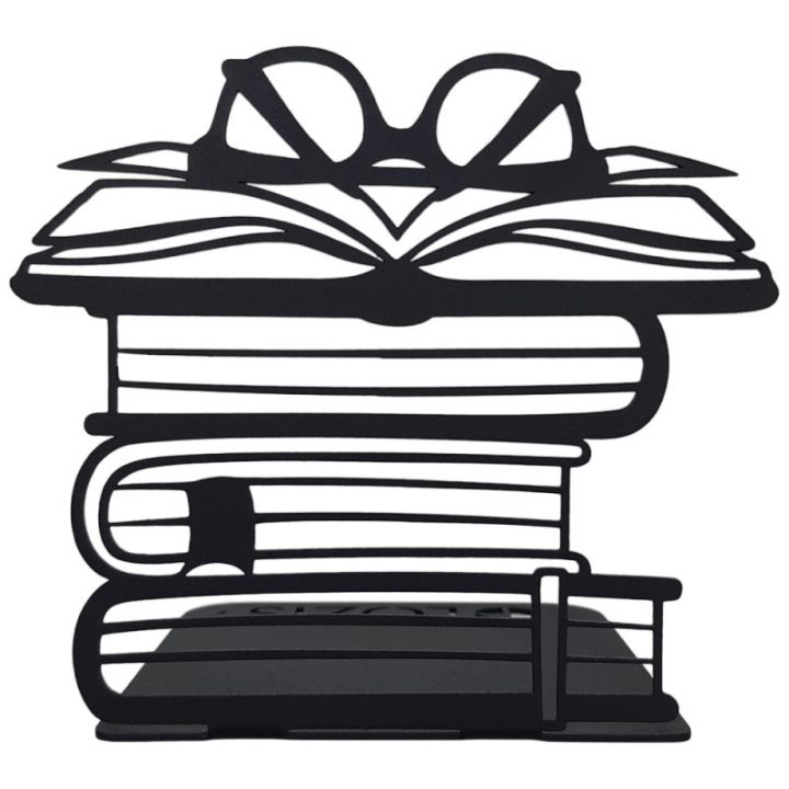 Книгодержатель, подставка для книг металлическая раздвижная 88864
