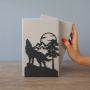 Книгодержатель, подставка для книг металлическая раздвижная 88875