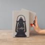 Книгодержатель, подставка для книг металлическая раздвижная 88867