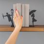 Книгодержатель, подставка для книг металлическая раздвижная 88869