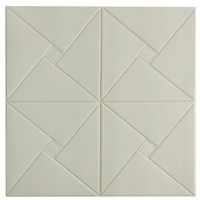 Самоклеющаяся декоративная потолочно-стеновая 3D панель оригами 700x700х6.5мм