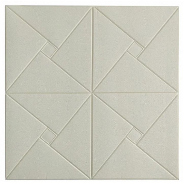 Самоклеющаяся декоративная потолочно-стеновая 3D панель оригами 700x700х6.5мм