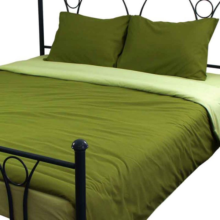 КПБ семейный "Green_1" микрофайбер, 64410