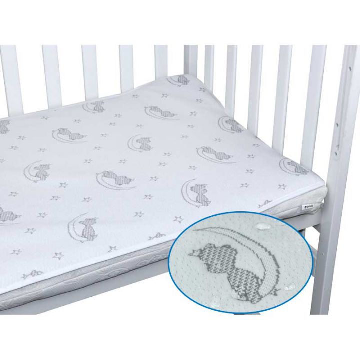 Наматрацник 60х120 водонепроникний "Ведмедики", 65022