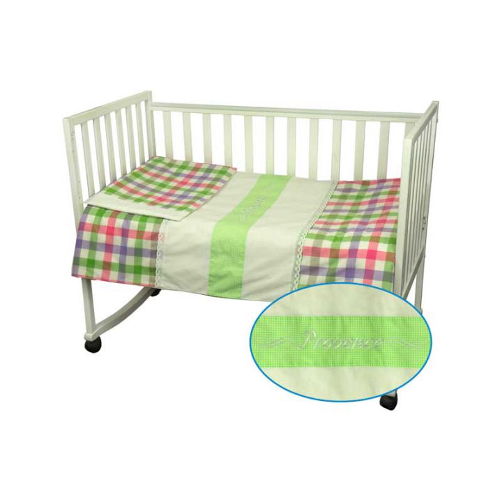 КПБ в дитяче ліжечко 60х120 бязь "Прованс", 64594