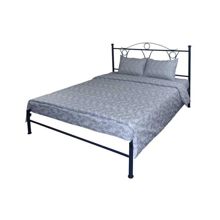 КПБ семейный "Серый вензель" бязь набивная, 64377